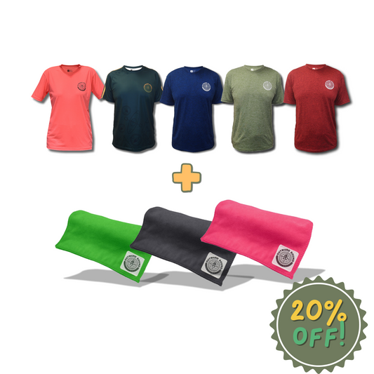 DIY Active Bundle: OBS Basic Tee + Microfiber Sports Towel
