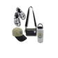 Accessory Bundle: Wet Shoe + Sun Cap + 1L Hydration Bottle+ Crossbody 3-way Bag