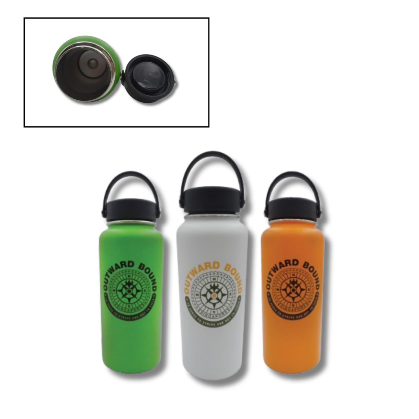 SG 60 Bundle: Basic Jogger Pants (Black) + Crossbody 3-way Bag + 1L Hydration Bottle