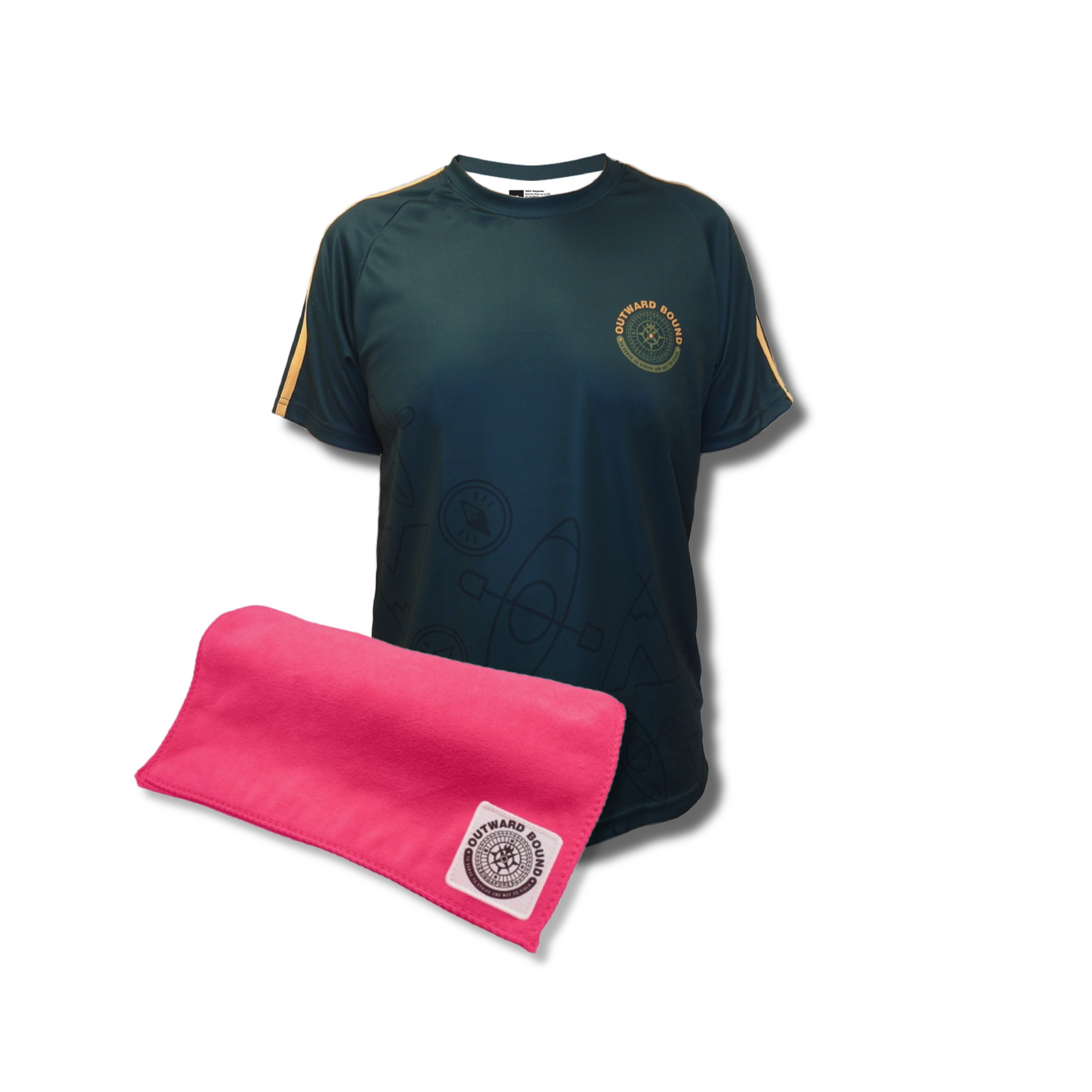 DIY Active Bundle: OBS Basic Tee + Microfiber Sports Towel