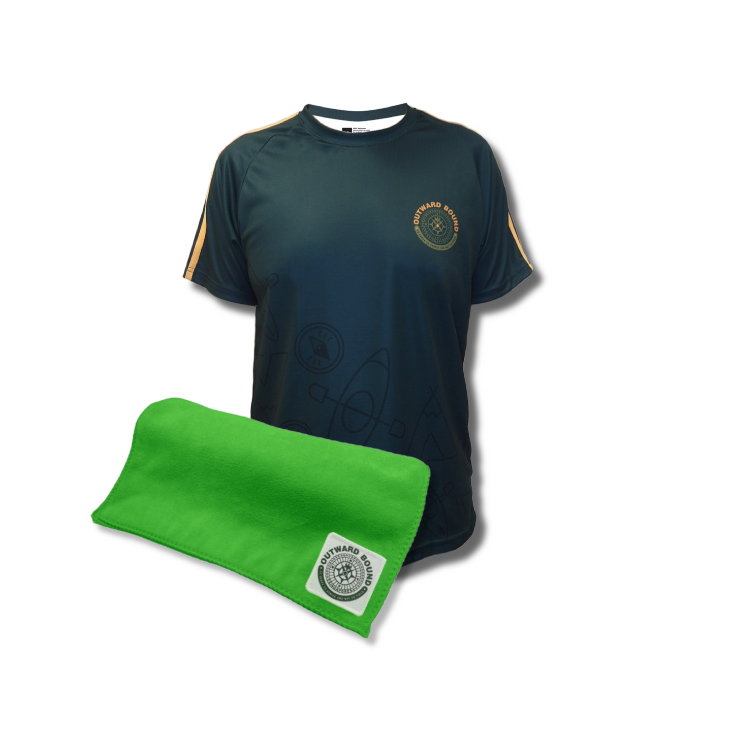 DIY Active Bundle: OBS Basic Tee + Microfiber Sports Towel