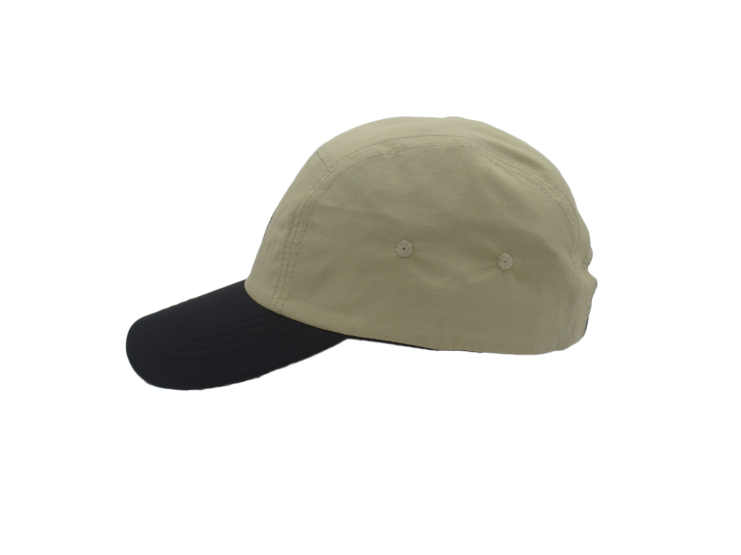 Sun Cap in Khaki-Black