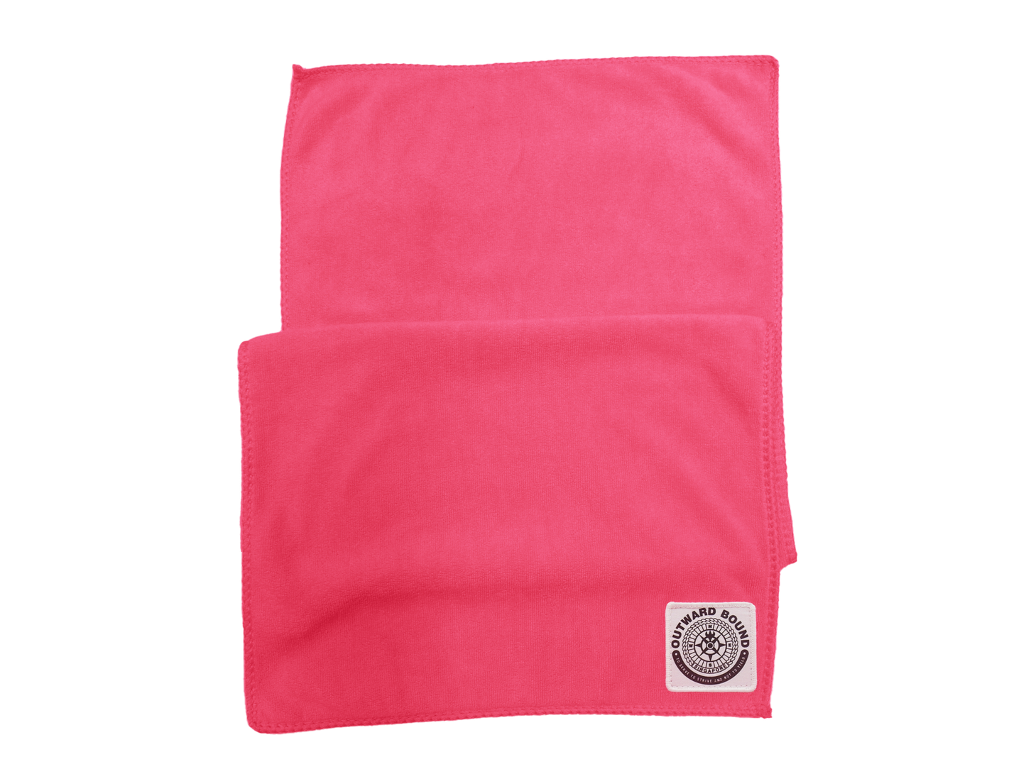 Active Bundle: OBS Basic Tee (Olive) + Microfiber Sports Towel (Pink)